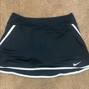 Nike Black Skirt with White Trim